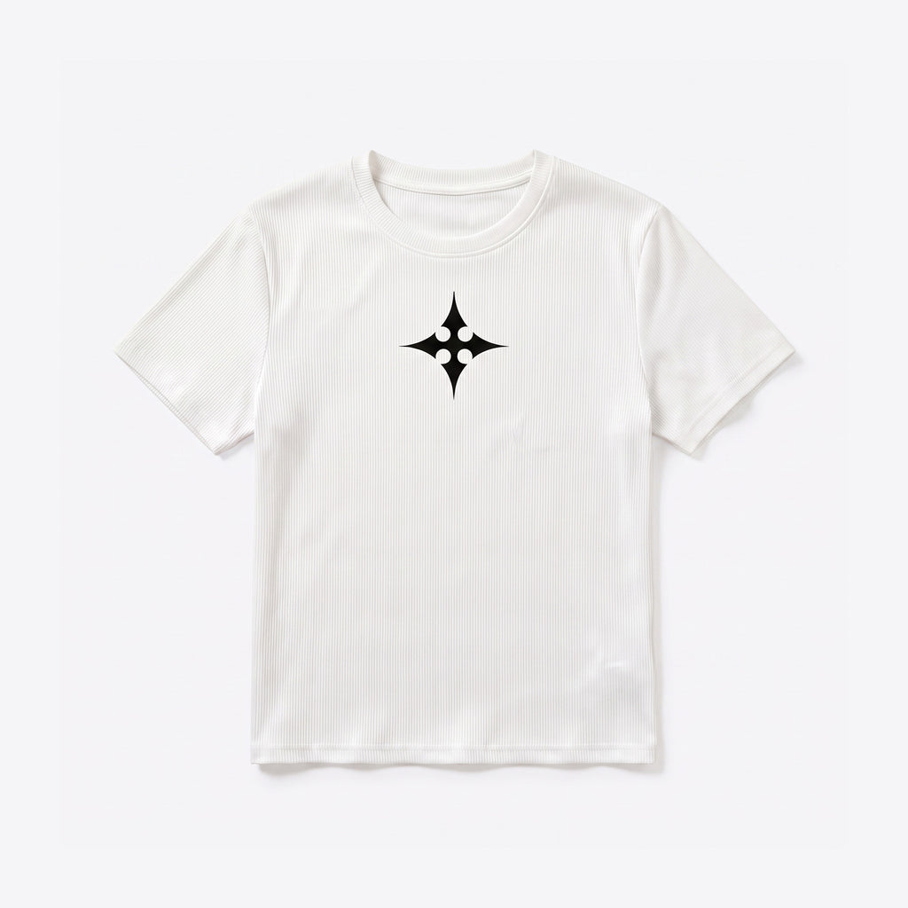 Ladies Ribbed Sports Tee