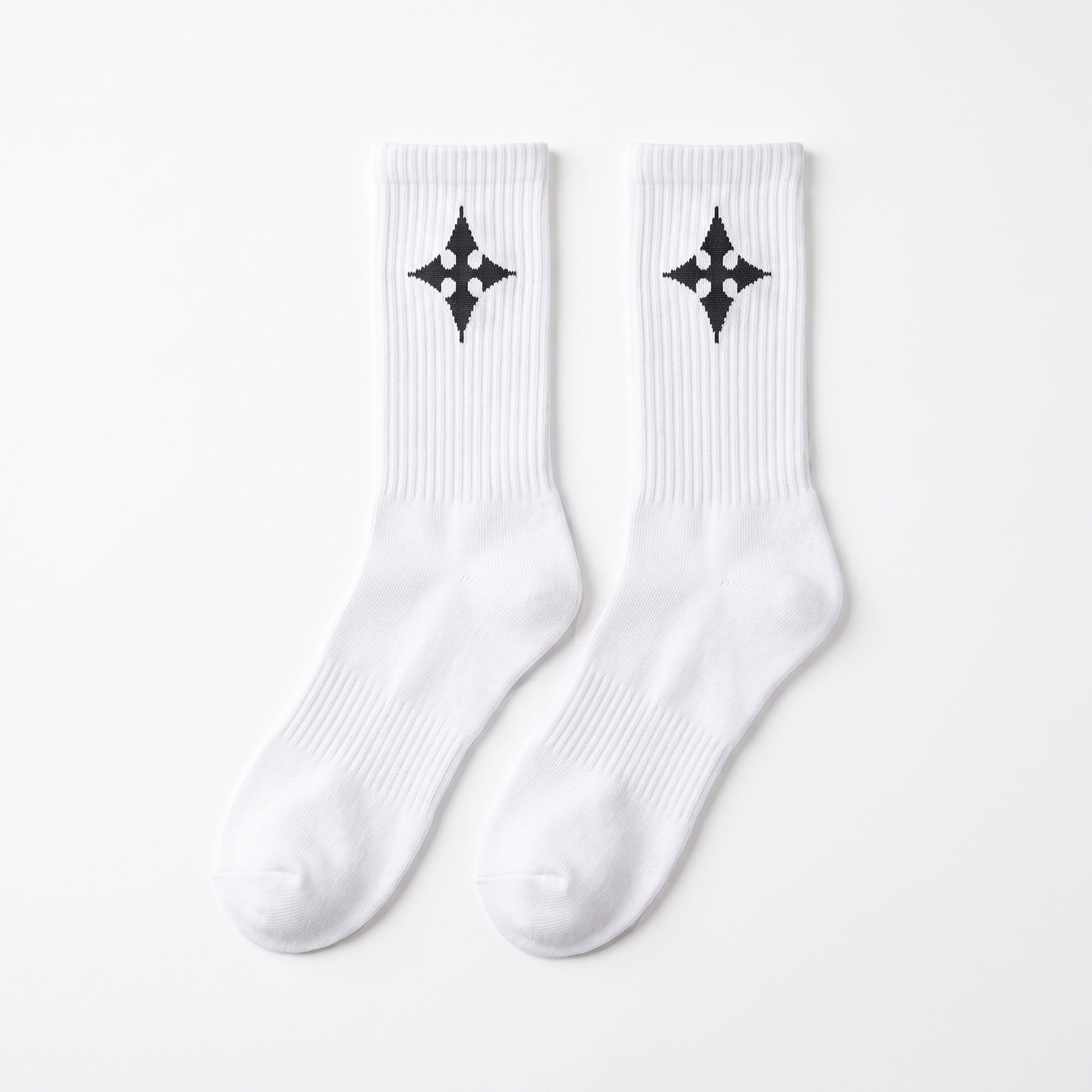 Members Only White Socks
