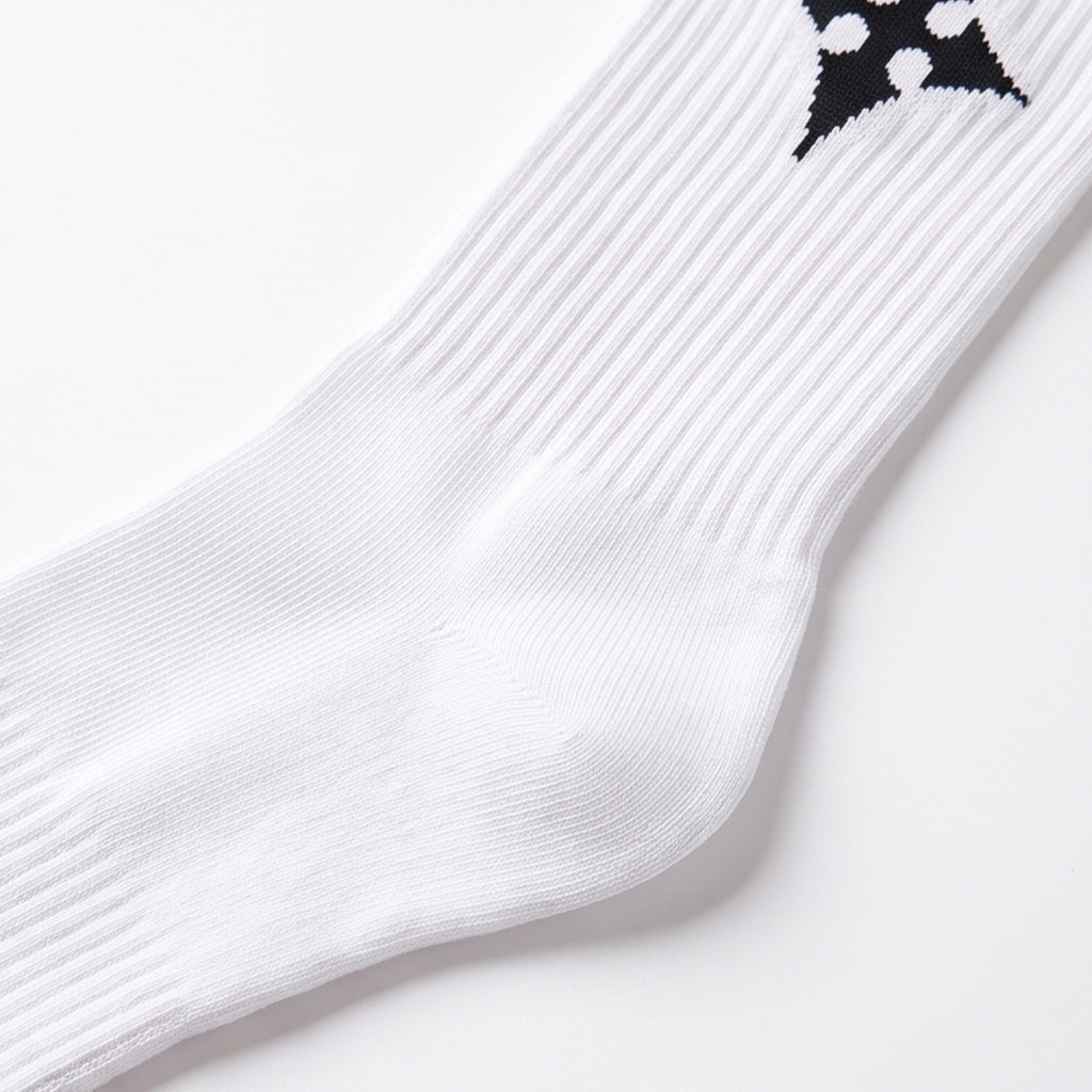 Members Only White Socks