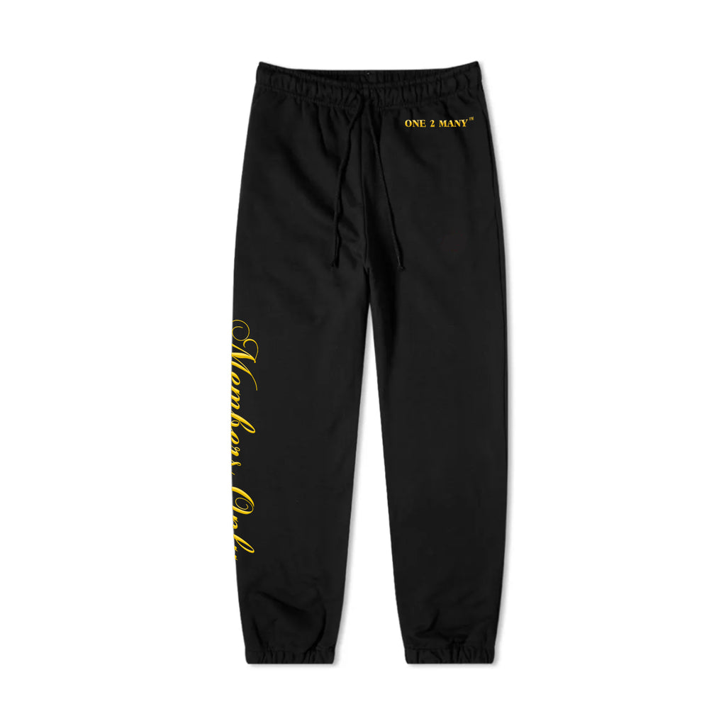 Members Only Embroidered Sweatpants